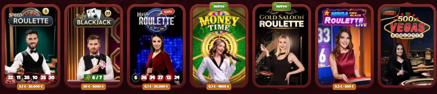 Casino en vivo 